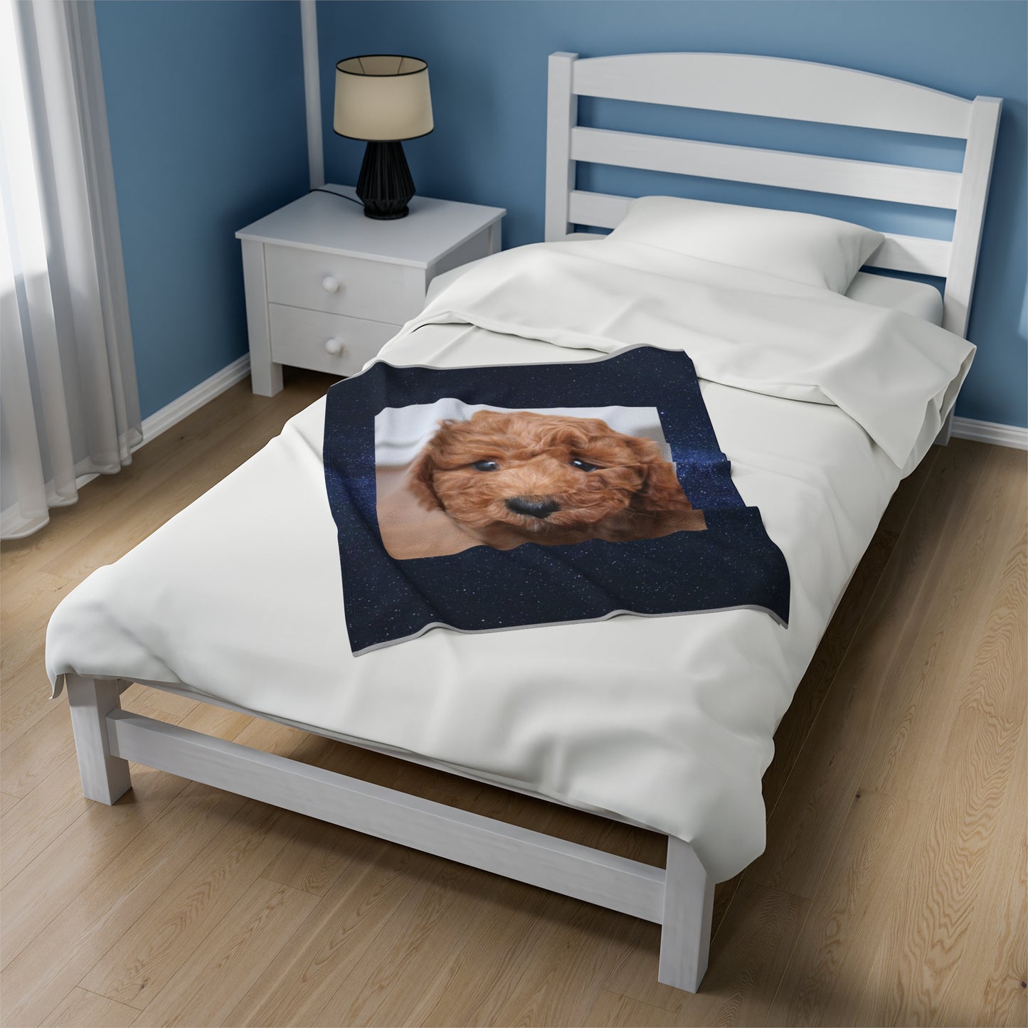Personalized Velveteen Plush Blanket