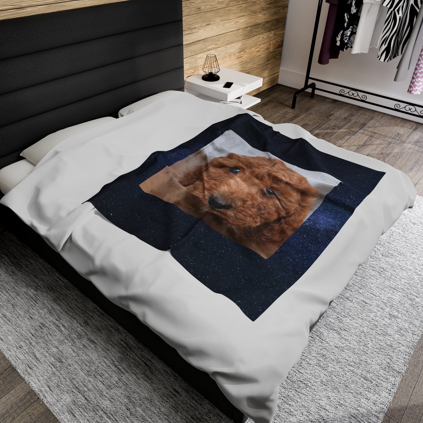 Personalized Velveteen Plush Blanket