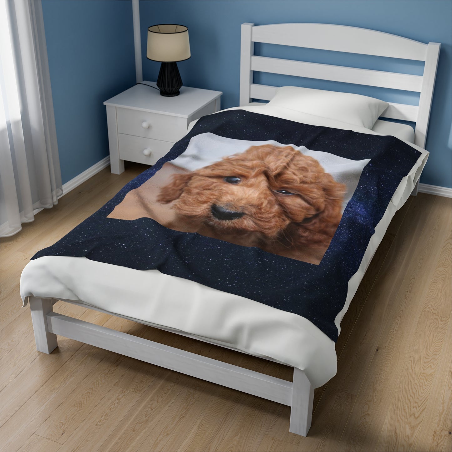 Personalized Velveteen Plush Blanket