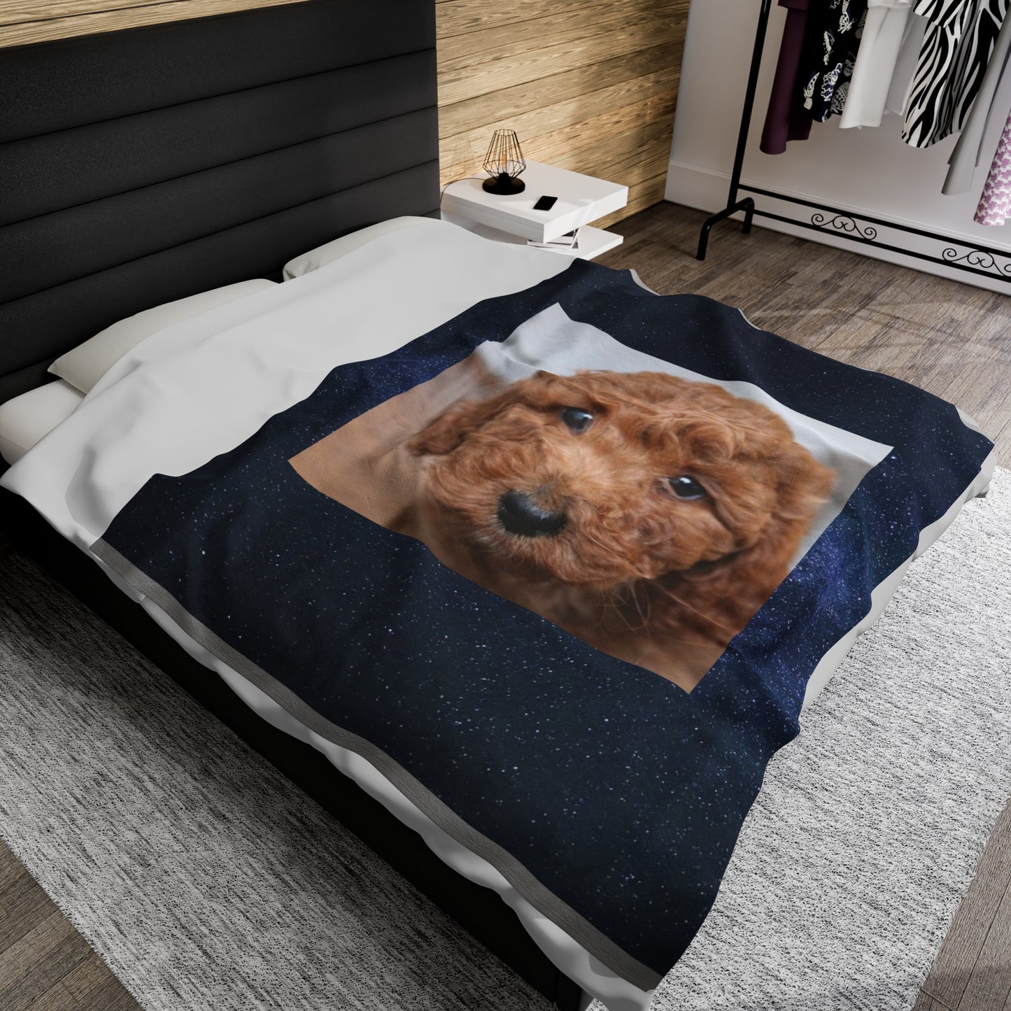 Personalized Velveteen Plush Blanket