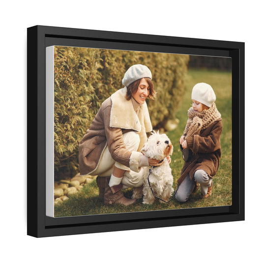 Personalized Matte Canvas, Black Frame
