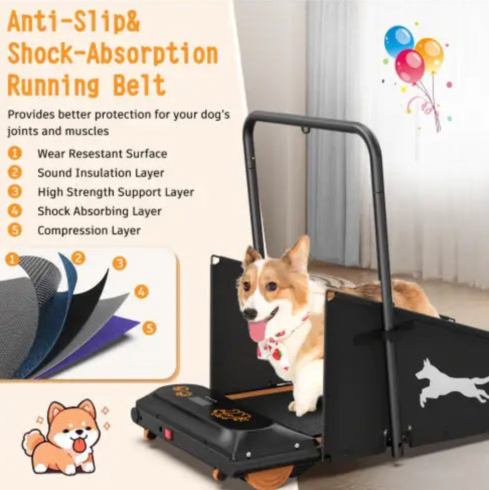 Dog Fitness Treadmill - For Small to Medium Dogs