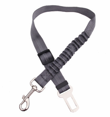 A Sweetest Paw Adjustable Dog Seat Belt Dog Car Seatbelt Harness Leads Elastic Reflective Safety Rope with a metal buckle.