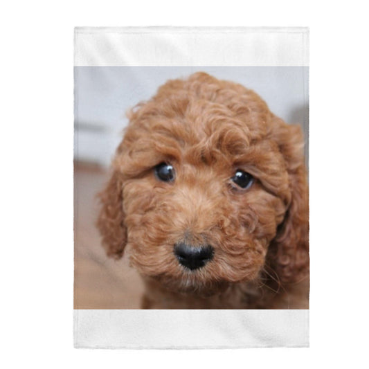 Personalized Velveteen Plush Blanket